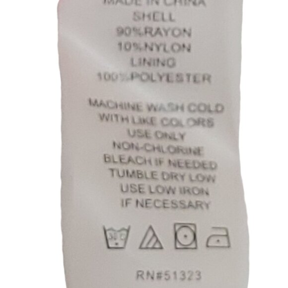 Vince Camuto Womens Summer Heat Geranium Pink Shorts 22W Rayon/Nylon Zipper - Picture 3 of 16